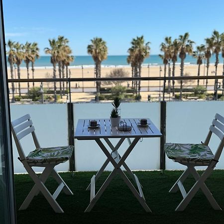 Apartamento Primera Linea De Mar Valencia Eksteriør bilde